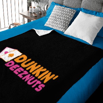 Discover Dunkin Deez Nuts Pocket Aces Premium Baby Blankets