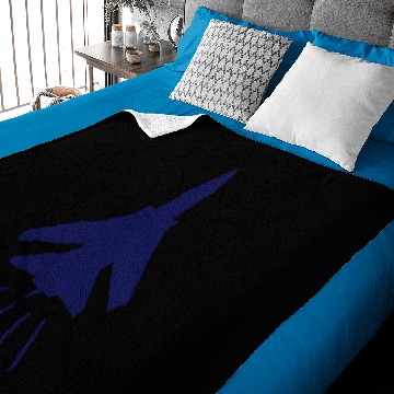Discover fighter jet Baby Blankets