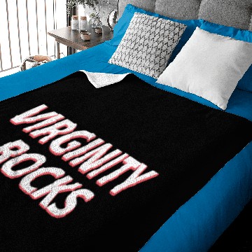 Discover Virginity Rocks Heather - Virginity Rocks - Baby Blankets