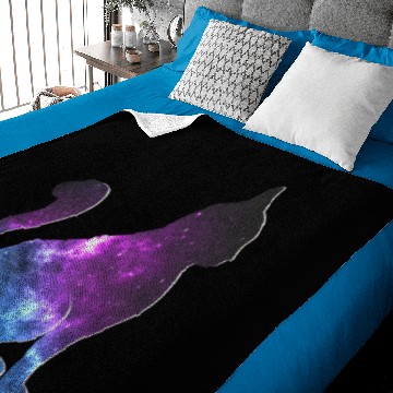 Discover Galaxy Cat Gift Baby Blankets
