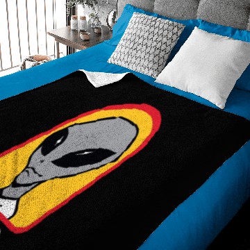 Discover Vintage 1990s Alien Workshop "Believe" Skate Baby Blankets
