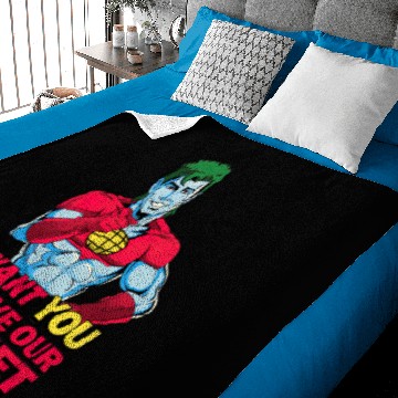 Discover Planeteer Call - Captain Planet - Baby Blankets
