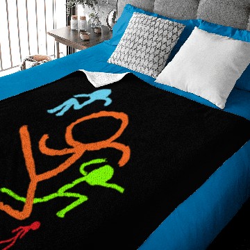 Discover Logo Alan Animations Becker Five Baby Blankets