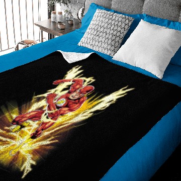 Discover DC Comics The Flash Lightning Speed Baby Blankets Baby Blankets