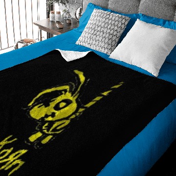 Discover korn logo Baby Blankets