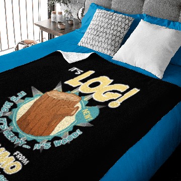 Discover It's Log! - Ren And Stimpy - Baby Blankets