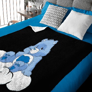 Discover Grumpy Care Bear Premium Baby Blankets