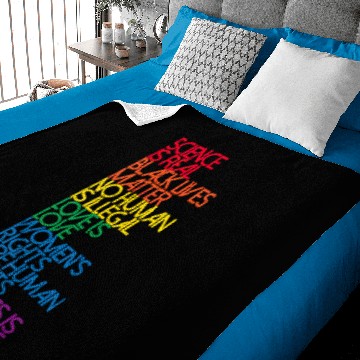 Discover Science is Real Black Lives Matter - Equality - Baby Blankets