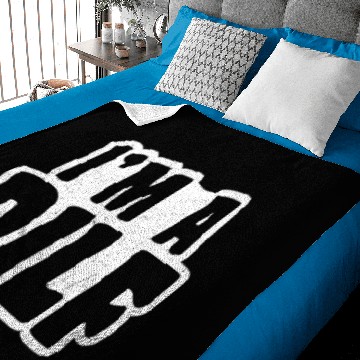 Discover I'M A DILF Design Gay Daddy Baby Blankets