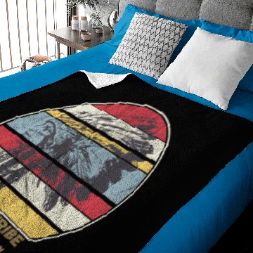 Discover Apache Tribe Native American Indian Proud Retro Sunset - Apache - Baby Blankets