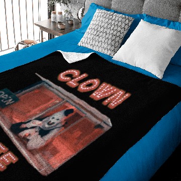 Discover Terrifier Clown Cafe Baby Blankets