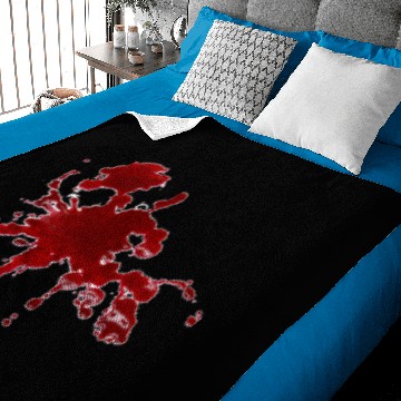 Discover Blood splatter Baby Blankets