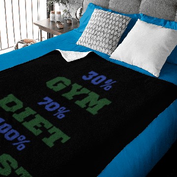 Discover Gym, Diet, Beast Baby Blankets