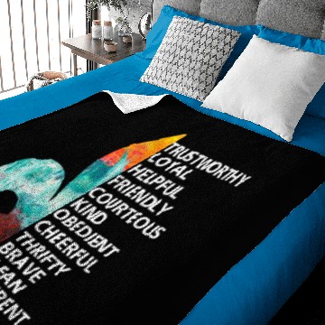 Discover boy scout - pathfinder Baby Blankets