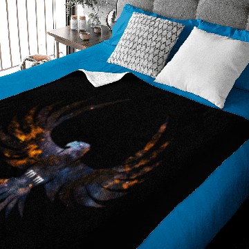 Discover Cosmic Bird Baby Blankets