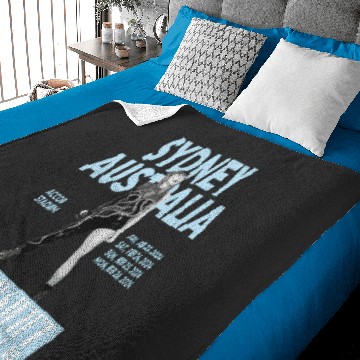 Discover Swift Eras Tour - Sydney, Australia - Light Blue Active Baby Blankets