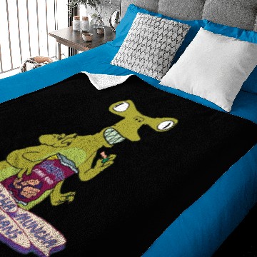 Discover Glagnar's Human Rinds - Futurama - Baby Blankets