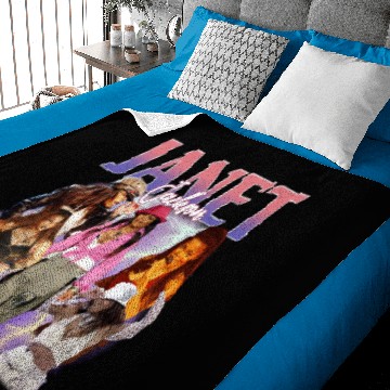 Discover Retro Janet Jackson Baby Blankets