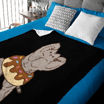 Discover muscle Pusheen Baby Blankets