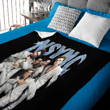 Discover NSYNC Silver Suit Boy Band Baby Blankets