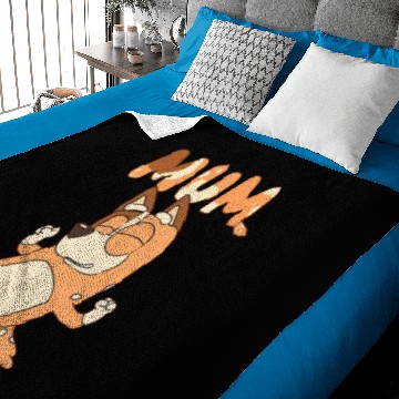 Discover Retro Mom BlueyDad Baseball Jerseys, Retro Chilli Heeler Baseball Jerseys, Mama Baseball Jerseys Baby Blankets