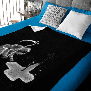 Discover Fear No Evil - Man Baby Blankets