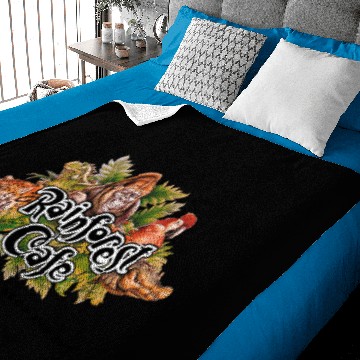 Discover Amazon Rainforests Cafes Baby Blankets