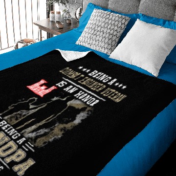 Discover being a combat engineer veteran is an honor being Baby Blankets