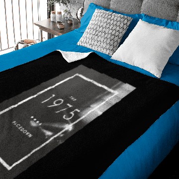 Discover The 1975 Unisex Baby Blankets: Facedown