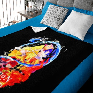 Discover Slayer Demon Anime Graphic Baby Blankets
