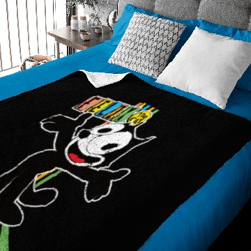 Discover Felix the Cat Vintage Baby Blankets