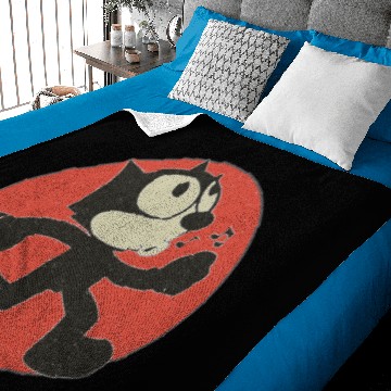 Discover Felix the cat Baby Blankets