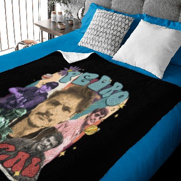Discover Retro Pedro Pascal Baby Blankets, Pedro Pascal Retro 90s, Javier Pea