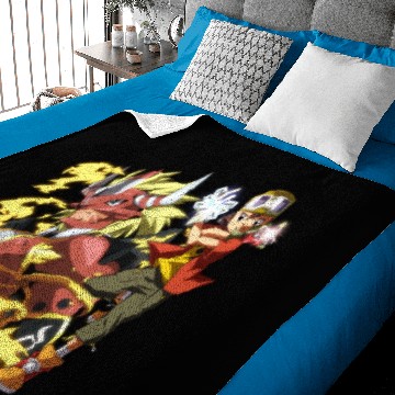 Discover Fire power - Digimon - Baby Blankets