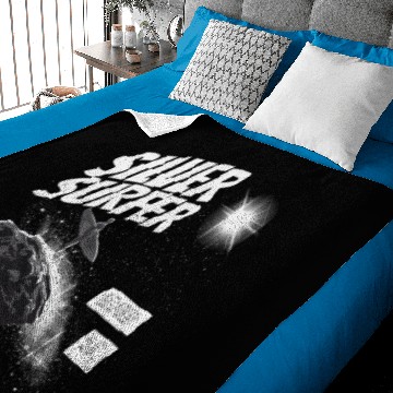 Discover Silver Surfer Vintage Baby Blankets, Silver Surfer Baby Blankets
