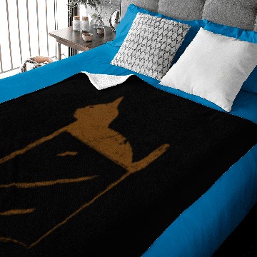 Discover cat pocket Baby Blankets