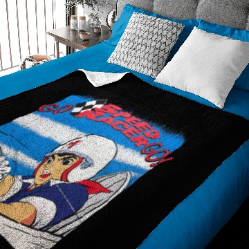 Discover Vintage 1993 Speed Racer Baby Blankets