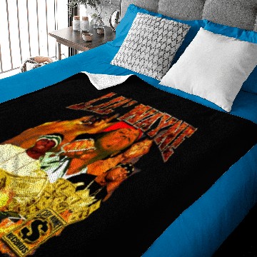 Discover Lil Wayne Vintage Rapper Baby Blankets