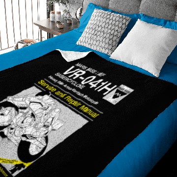 Discover Cyclone Service and Repair - Robotech - Baby Blankets