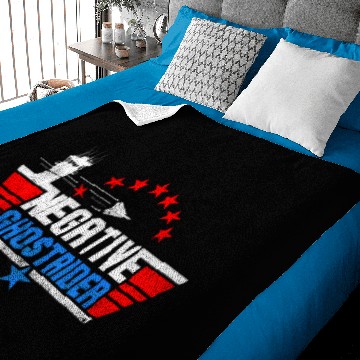 Discover Negative Ghost Rider Classic Baby Blankets