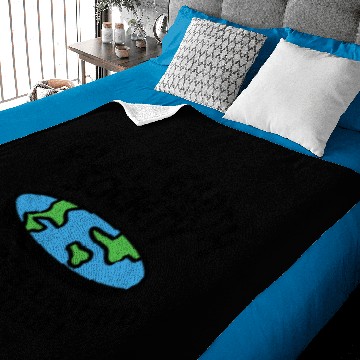 Discover flat earth merchandise Baby Blankets