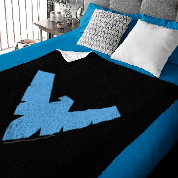 Discover DC Comics Nightwing Classic Logo Baby Blankets Baby Blankets