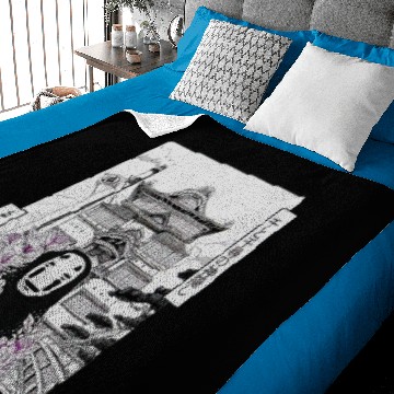 Discover No Face Spirited Away Baby Blankets