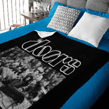 Discover The Doors Jim Morrison Lying on Stage Baby Blankets Baby Blankets