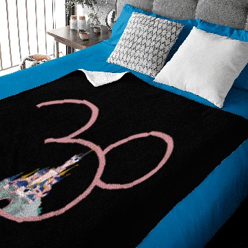 Discover Disneyland Paris 30th Baby Blankets