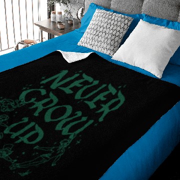 Discover Disney Peter Pan Never Grow Up Flying Cast Graphic Baby Blankets