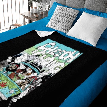 Discover Cheech and Chong Scooby Doo Mystery Machine Baby Blankets