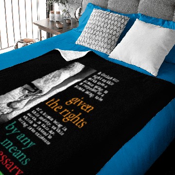 Discover Malcolm X Nation - Malcolm X - Baby Blankets
