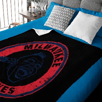 Discover Milwaukee Braves - Defunct Logo - Baby Blankets