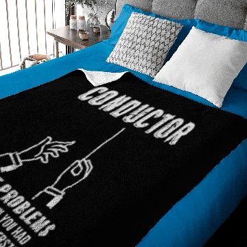Discover Conductor Artist Gift Baby Blankets